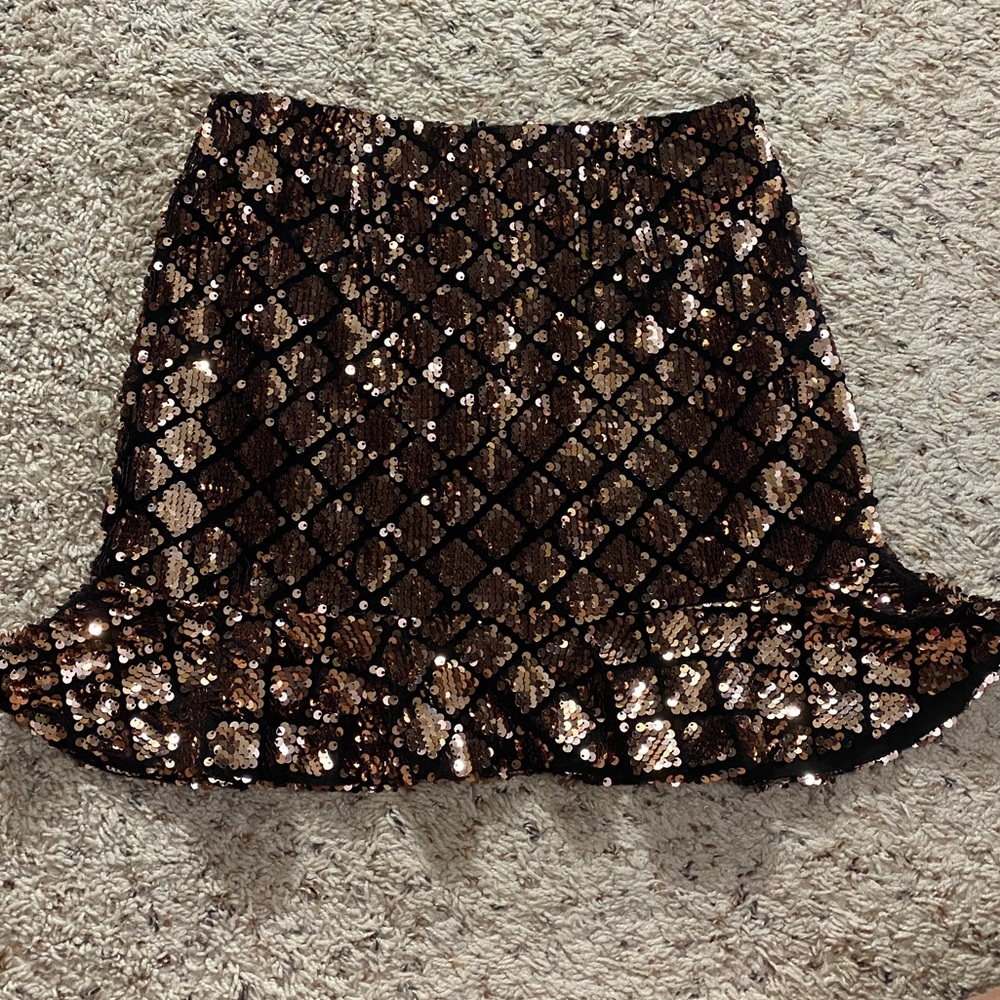NEVER WORN F21 sparkly skirt